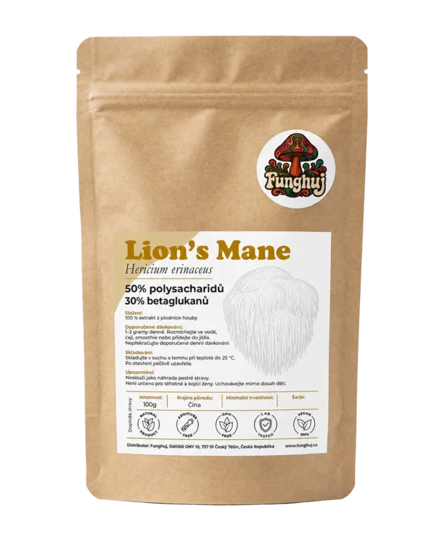 Lion’s Mane extrakt – 100 g