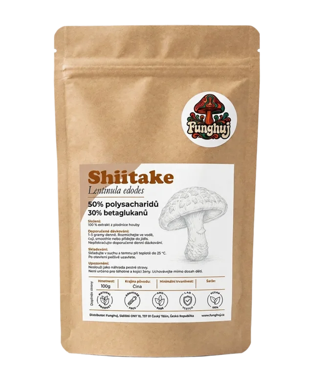 Shiitake extrakt – 100 g